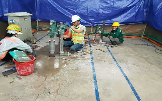 Khoan Cắt Bê Tông Quận Hoàng Mai