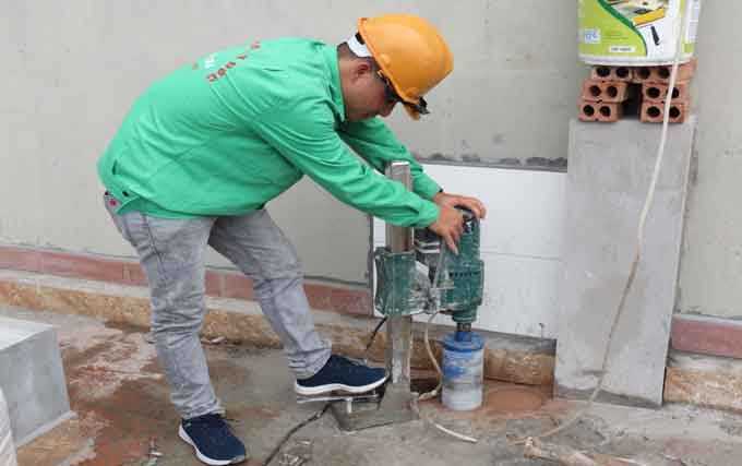 Khoan Rút Lõi Bê Tông Huyện Quốc Oai