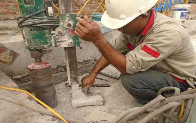 Khoan Rút Lõi Bê Tông Tỉnh Bắc Giang